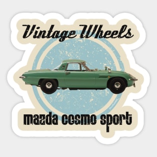 Vintage Wheels - Mazda Cosmo Sport Sticker